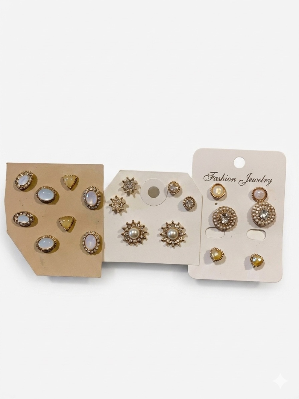 Jewelled Stud Earring Bundle